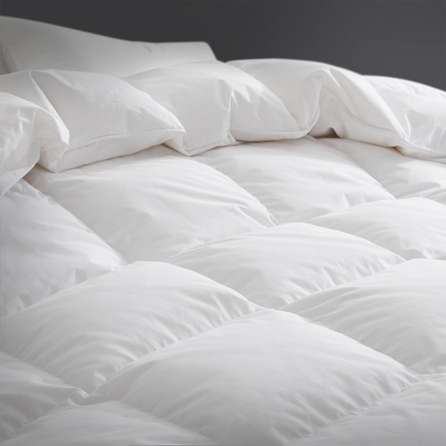 Puredown Fluffy Extra Warm Euro 90% Goose Down Comforter 500TC Cotton Shell - 第 3/6 張圖片