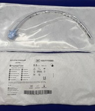 Box Of 9 Smiths Medical Portex Blue Line Tracheal Tube  Oral/Nasal. 5.5 ID 2028