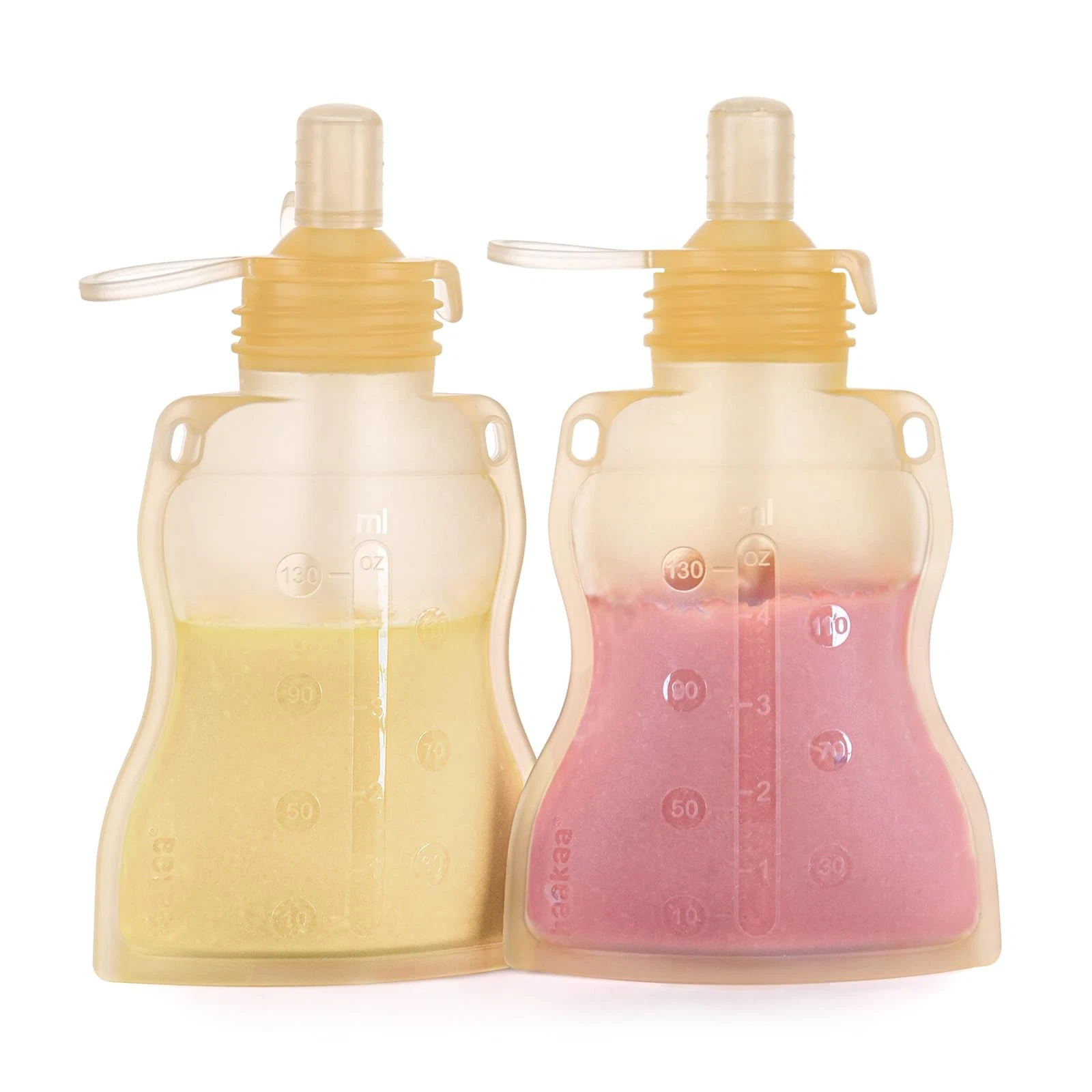 Pouch Reusable Baby Food Pouch, Reusable Pouches for Toddlers Kids Squeezable...