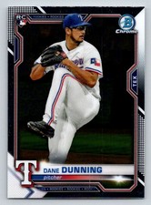 2021 Bowman Chrome #75 Dane Dunning (ref 199180)