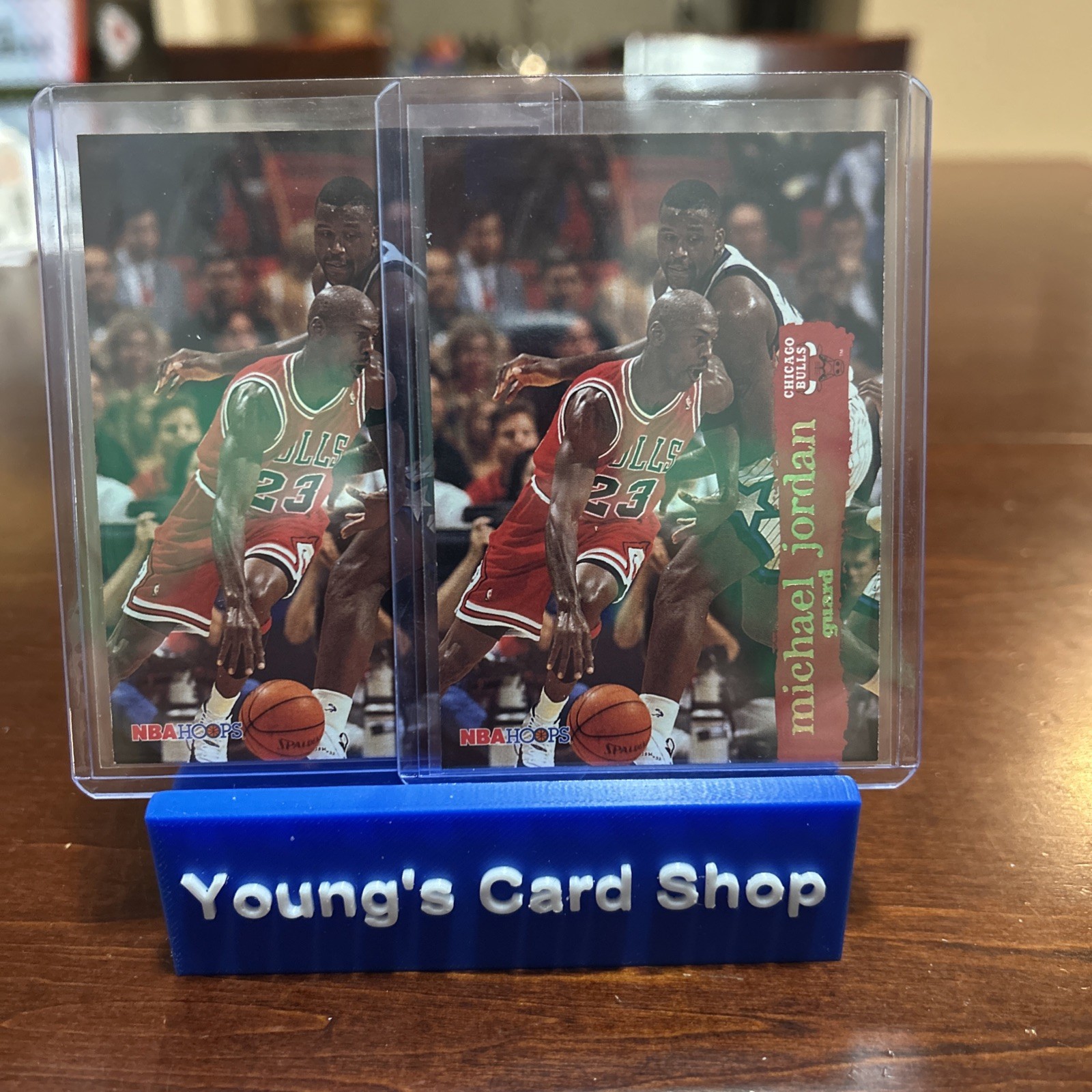 95-96 NBA Hoops Michael Jordan HOF Base Card (Chicago Bulls) #21