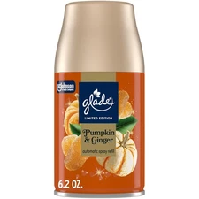 Glade Automatic Spray Refill Pumpkin & Ginger Scented Air Freshener for Home ...