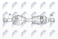 NTY NPW-NS-108 Antriebswelle Vorne Links Passend FüR Nissan