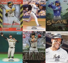 2025 Topps Stadium Club Baseball Base Insert & Rookie Cards - Complete Your Set!