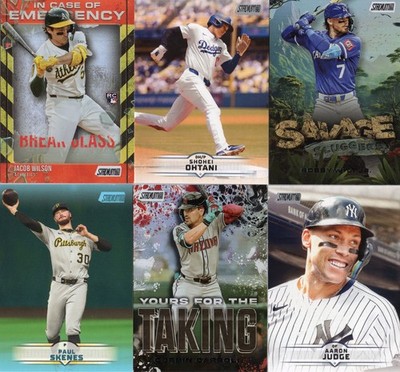2025 Topps Stadium Club Baseball Base Insert & Rookie Cards - Complete Your Set!