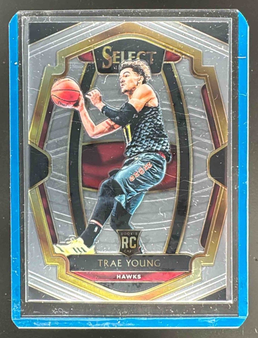 Trae Young 2018 Panini Select #142 Rookie RC Premier Level