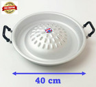 Thai Traditional Moo Kra Ta BBQ Grill Steak Topper Korean Hot Pot Aluminium Pan 
