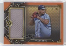 2022 Topps Triple Threads Single Jumbo Relics Amber 1/18 Jose Berrios 0c3