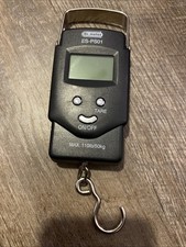 Dr. Meter ES-PS01 Black Backlit LCD Display Digital Hanging Fishing Scale