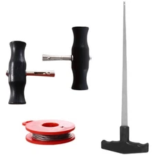 Windshield Removal Tool Kit Carbon Steel 4 Piece Set with 7 Meter Wire Saw