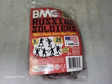 BMC WW II Russian Soldier 36 Figures 54mm 48587