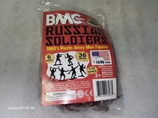 BMC WW II Russian Soldier (36) Figures 54mm #48597