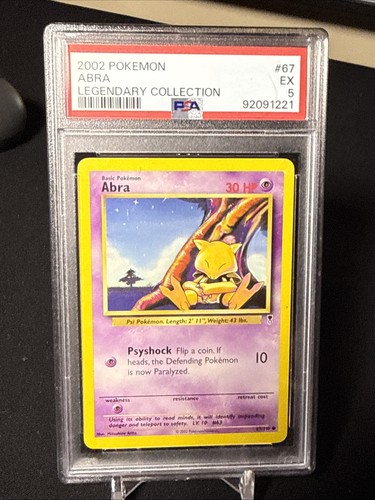 Abra graded PSA 5 for sale on eBay