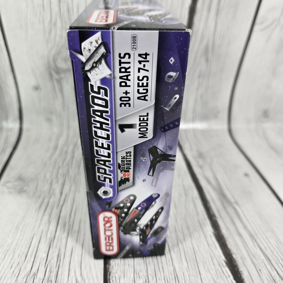 LOT OF 2 BRAND NEW ERECTOR SPACE CHAOS MODELS *SILVER FORCE & DARK PIRATES - Image 3 of 4