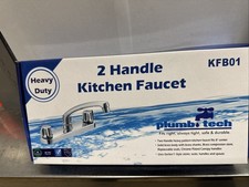 Peerless Chrome 2-Handle Kitchen Sink Faucet P299568LF KFB01