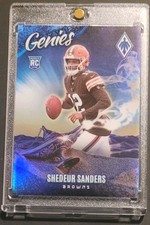 2025 Panini Phoenix Genies Shedeur Sanders RC Case Hit Ultra rare #18 Browns 