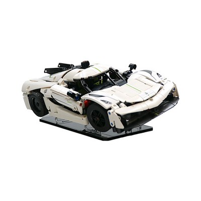 Display Stand for 42184 - Koenigsegg Jesko Absolut White Hypercar
