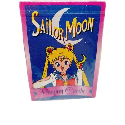 Sailor Moon and Sailor Scouts Playing Cards Cosmic Star & Negaverse SEALED 1995