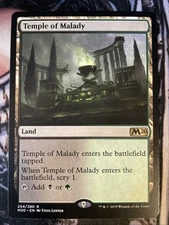 Temple of Malady NM/M Unspecified Set MTG Magic Card EDH Scryland Rare Golgari