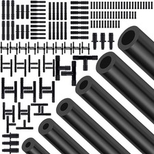 Silicone Vacuum Hose Kit, 5Ft 6PCS Vacuum Hose Automotive  113PCS Vacuum Lin...