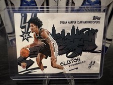 2025-26 Topps Basketball Clutch City Prospects Dylan Harper CC-2 Spurs 