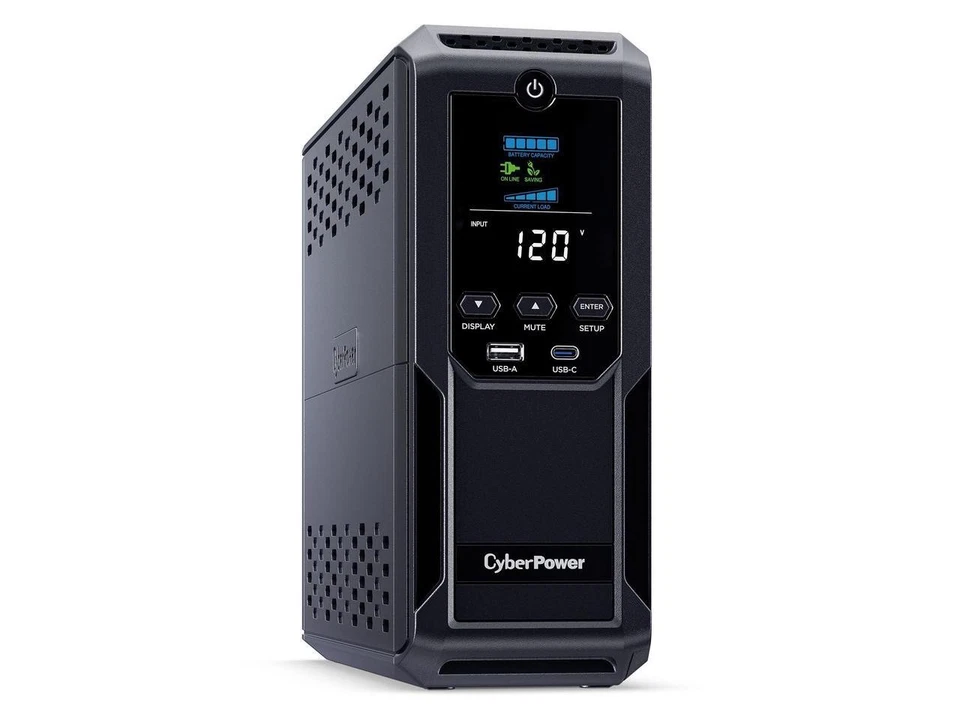 CyberPower CP1350AVRLCD3 Intelligent LCD UPS Systems - 1350VA/815W, 120 VAC, - Image 3 of 4
