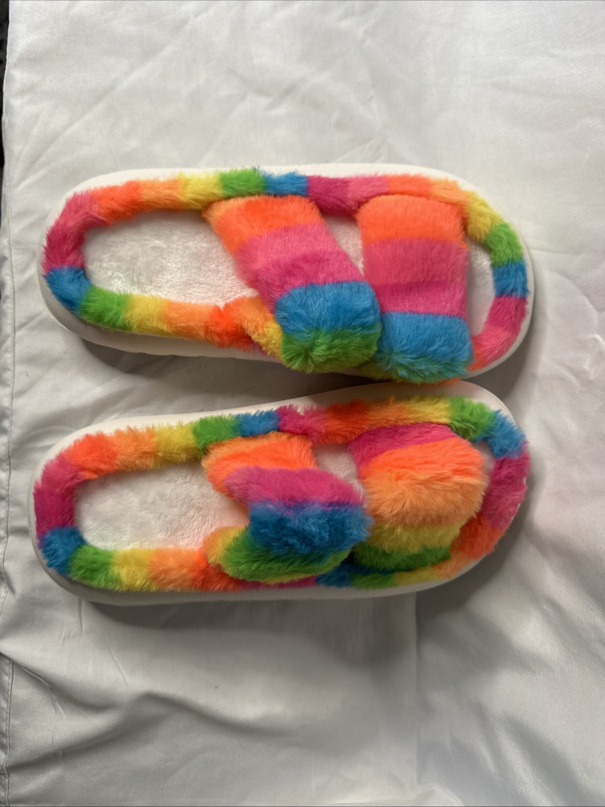 SAOLA Nuova pantofola Shein EVA donna soffice doppio cinturino colorata suola spessa tg.8 5 9