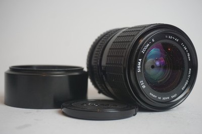 Sigma Zoom-E 1:3.5-4.5 28-70mm Kamera-Objektiv Vintage Schwarz PK-Mount Pentax-K
