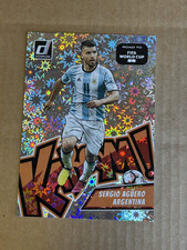 RARE 2025-26 Donruss Road To FIFA WORLD CUP Jumbo KABOOM! #21 Sergio Aguero