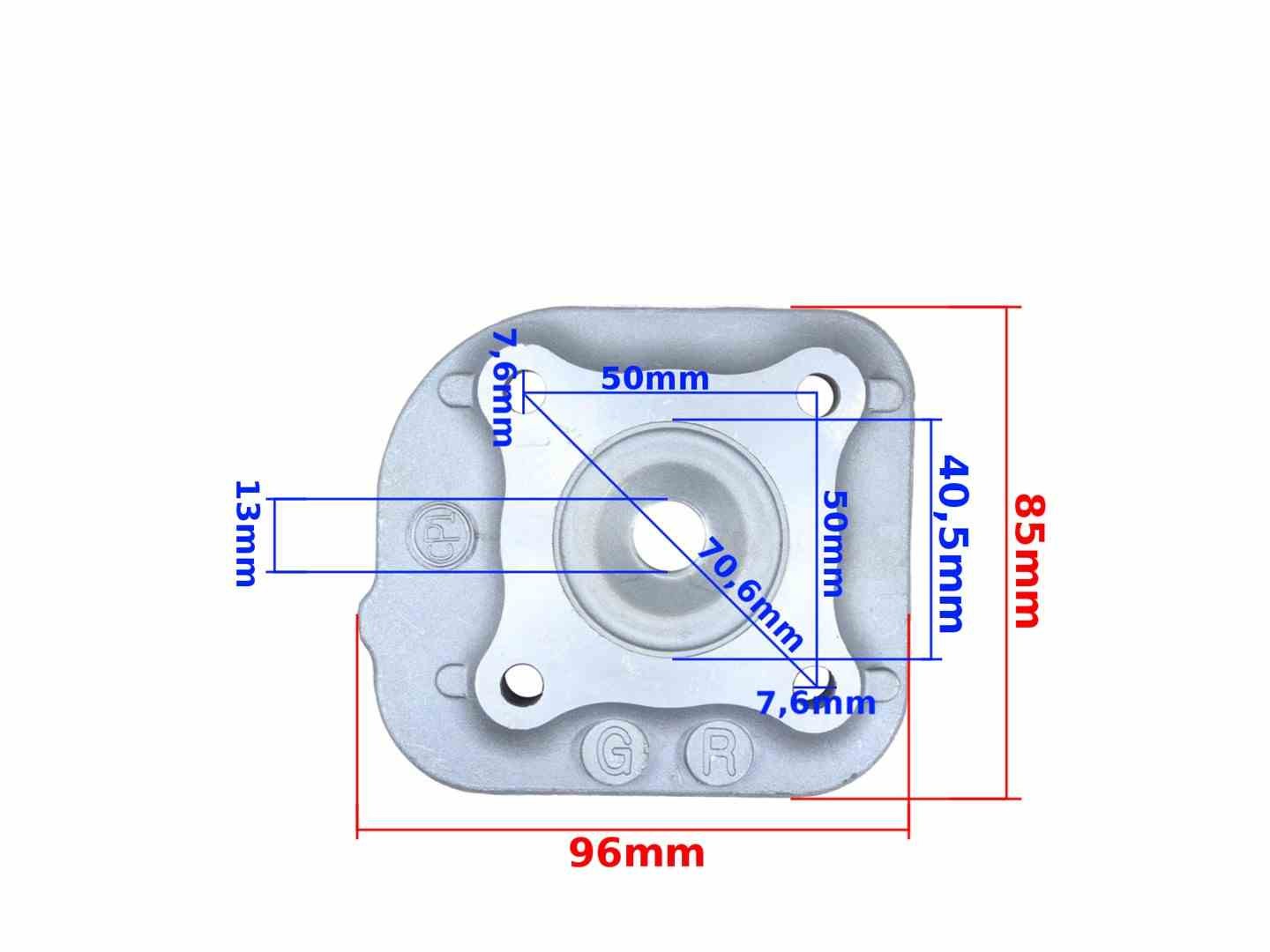 Culasse Keeway 50cc 2T Hurricane avec compression optimale - 2
