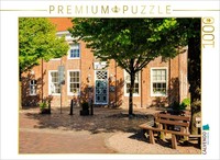 Calvendo Puzzle Marketplace Dornum | 1000 Pieces, Finished Size 25.2 × 18.9 In (
