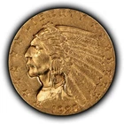 1928 G$2.50 Indian Head Gold Quarter Eagle - Authentic US Coin - SKU-G5943