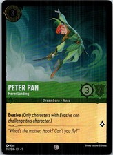 Peter Pan - Never Landing 91/204 Common The First Chapter LP Foil Lorcana