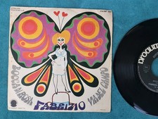 FABRIZIO DE ANDRE' 45 GIRI BOCCA DI ROSA VIA DEL CAMPO PROD. ASS. PA NP 3187 RR