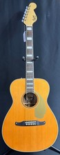Fender Malibu Vintage Concert Acoustic-Electric Guitar Aged Gloss Natural w OHSC