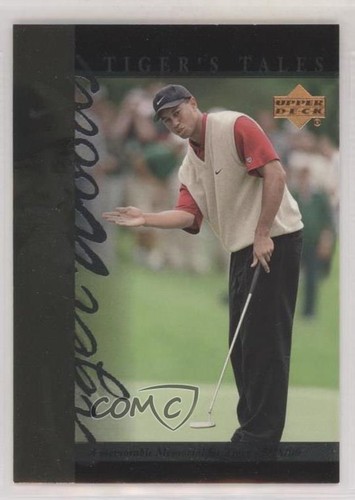 2001 Upper Deck Tiger's Tales Tiger Woods #TT24 Rookie RC