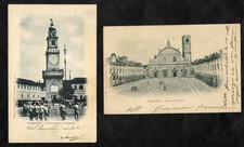 VIGEVANO - lotto di 2 cartoline - F/P - epoca - (CARTLOR 119)