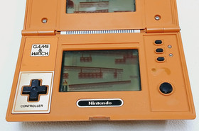 Nintendo Game and Watch Donkey Kong DK-52 Multi Screen Handheld -For parts only