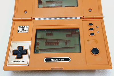 Nintendo Game and Watch Donkey Kong DK-52 Multi Screen Handheld