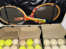 Donnay Oxford 2x Holz Tennisschläger Oversiz...