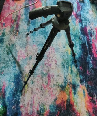 MANFROTTO 3 Bein Stativ 785B Kamerastativ camera tripod Top Zustand 