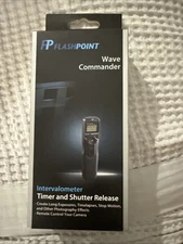Flashpoint Wave Commander Intervalometer Timer and Shutter Release