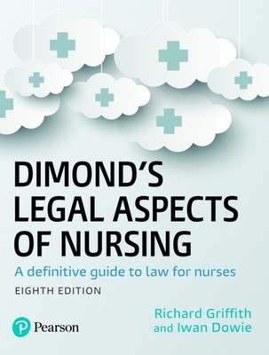 Dimonds Legal Aspects of Nursing by Iwan Dowie PAPERBACK 9781292245379