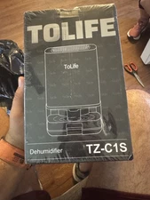 ToLife Dehumidifier Model TZ-C1S 800ML Capacity 7 Color LED Lights Auto-Shutoff