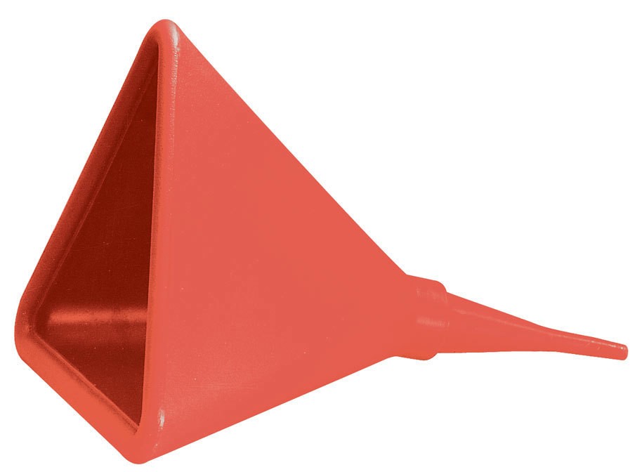 Jaz 550-016-06, One 16in Triangular Funnel Plastic Red Performance ...