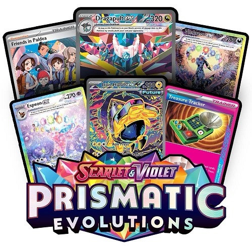 Pokemon TCG Prismatic Evolutions Normal Reverse Holos Choose Your Card!