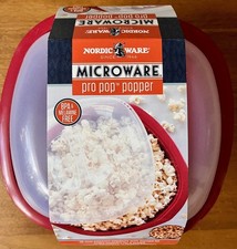 Nordic Ware Microwave Pro Pop Popcorn Maker (...