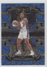 2024 Select WNBA Concourse Light Blue Disco Prizm /125 Crystal Dangerfield 1pe9