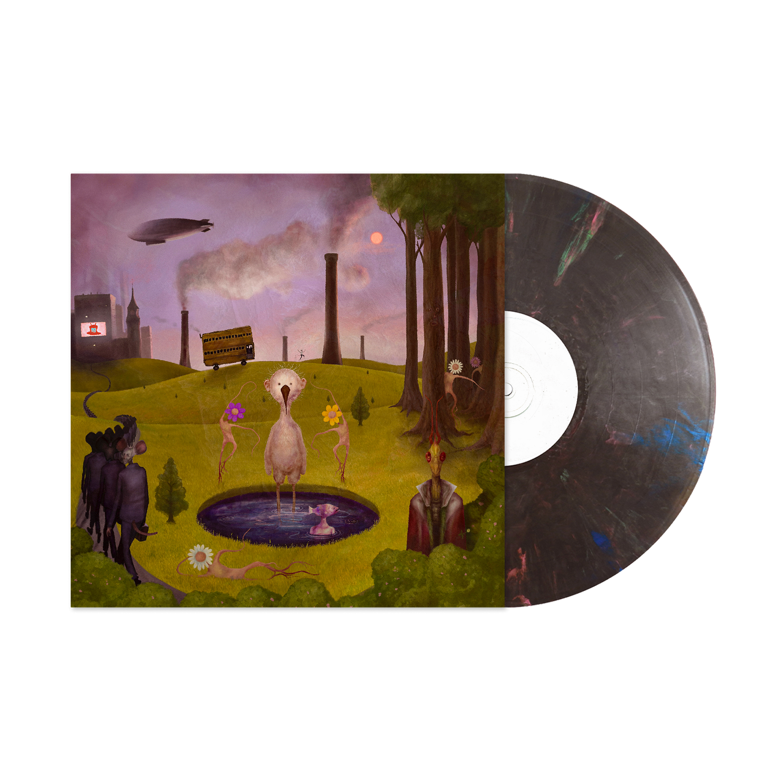 Lowertown - Ugly Duckling Union (Rainbow Road Marble Vinyl LP 2026, Ltd Ed)
