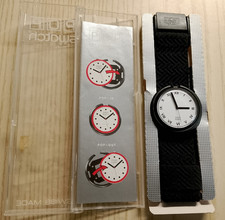 orologio da polso POP SWATCH con scatola e istruzioni , appena revisionato
